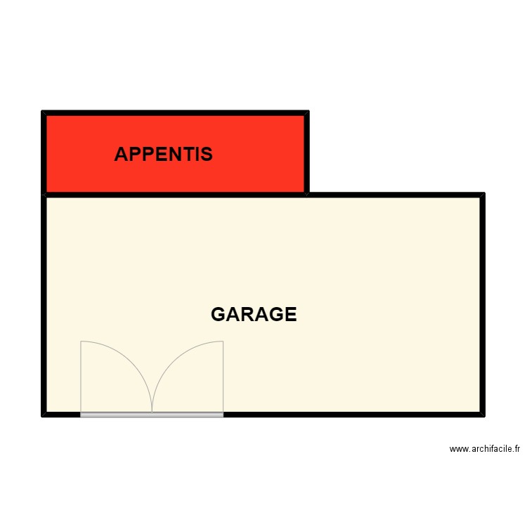 LOUERAT GEORGES. Plan de 0 pièce et 0 m2