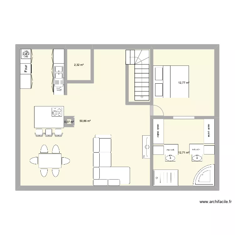 Plan maison Beausite. Plan de 5 et 79 m² Plan maison Beausite. Plan de 5 et 79 m²