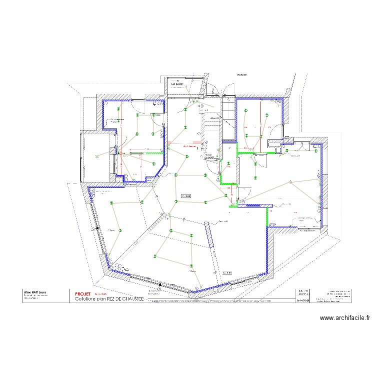 HAT RDC. Plan de 0 pièce et 0 m2