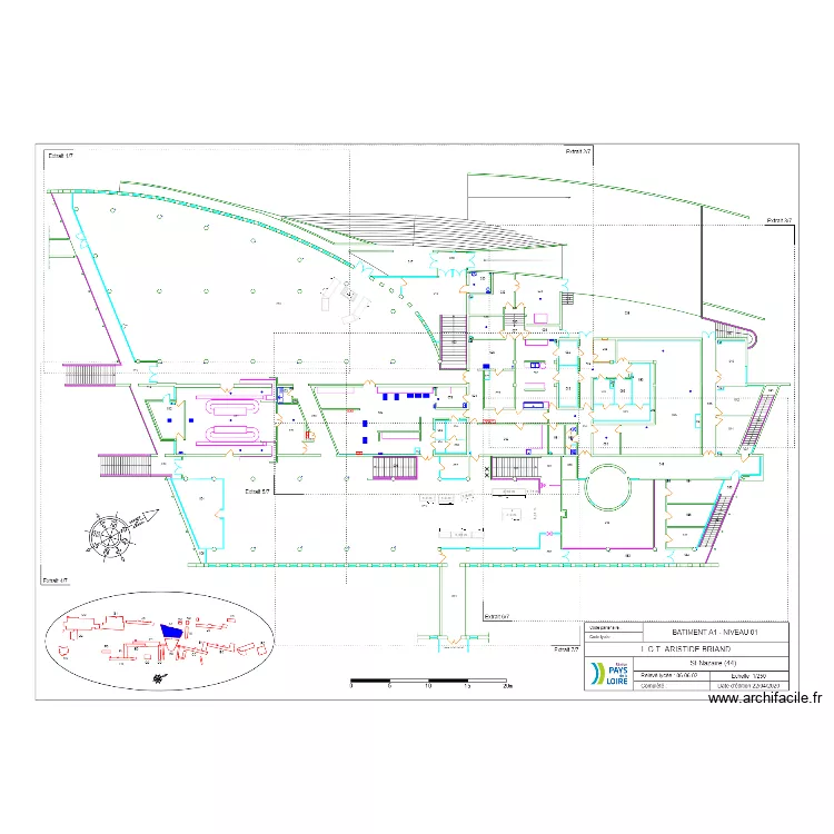 Self Aristide Briand. Plan de 