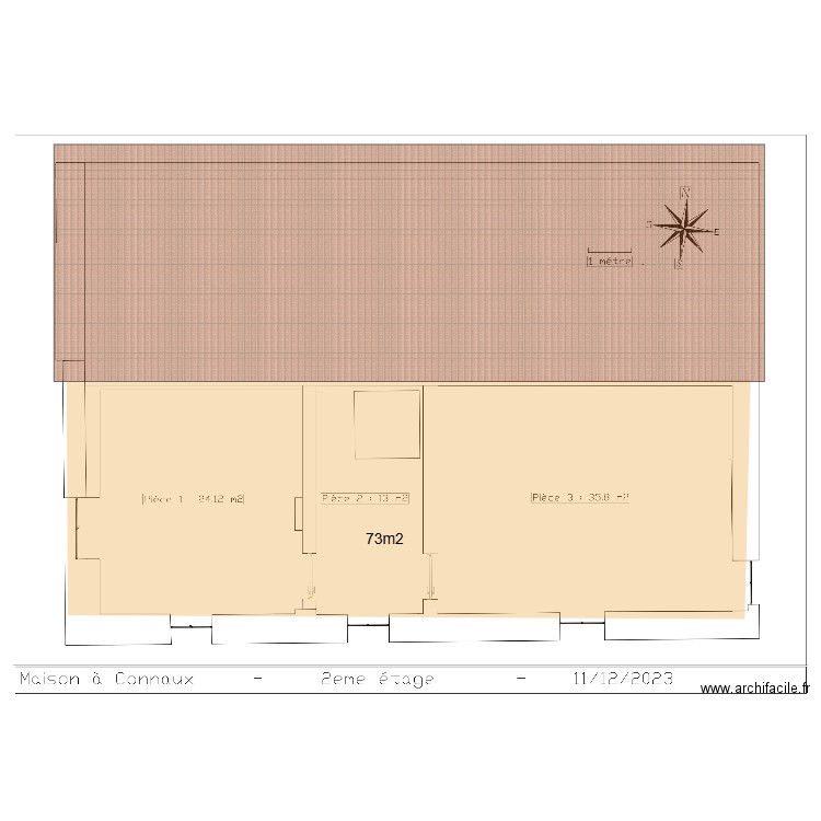 Connaux 2ème. Plan de 0 pièce et 0 m2