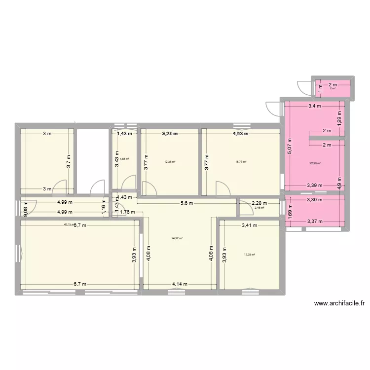 extension appart EL. Plan de 9 et 143 m² extension appart EL. Plan de 9 et 143 m²