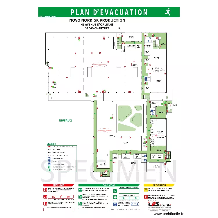 NNP4 P3 - R+2. Plan de 