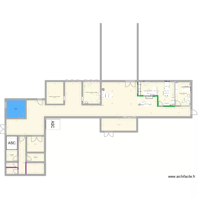 Accueil 05. Plan de 11  et 251 m²