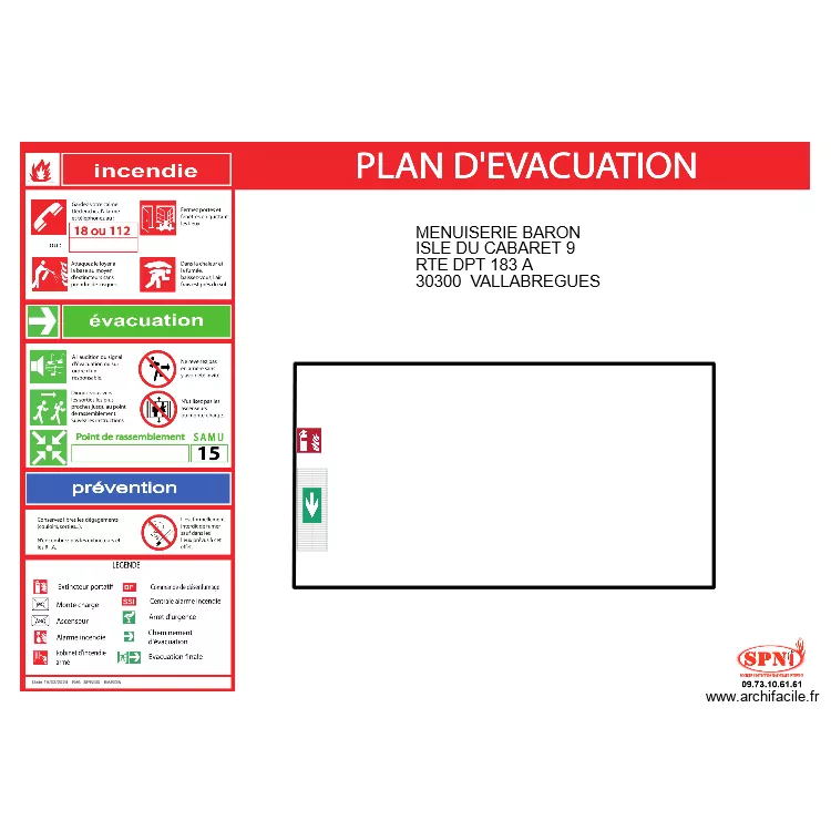 PLAN 2 BARON. Plan de PLAN 2 BARON. Plan de