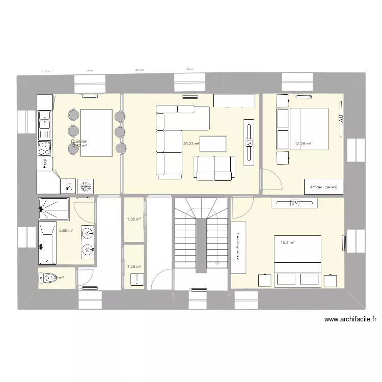 PROJET MORMANT APRES AMENAGEMENT. Plan de 