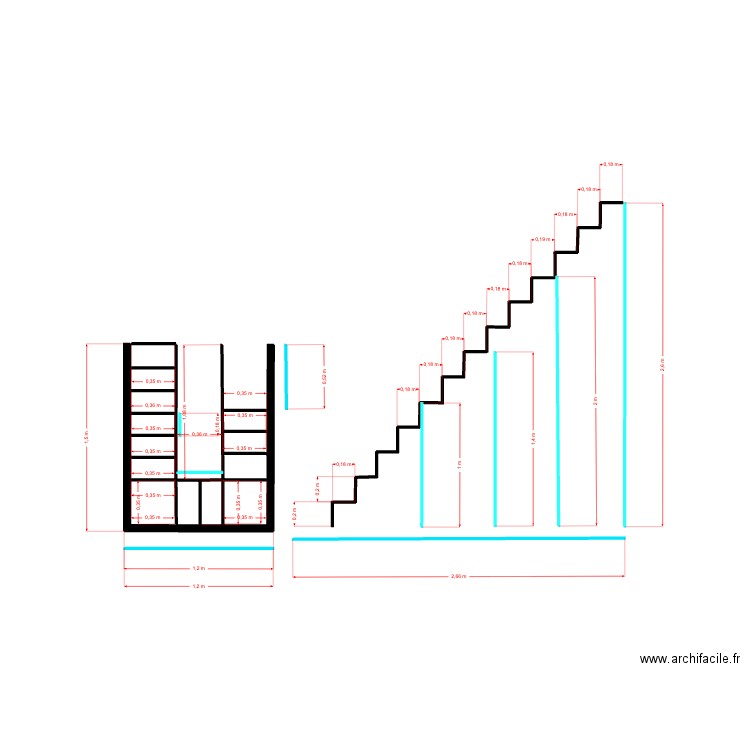 esc ext. Plan de 0 pièce et 0 m2