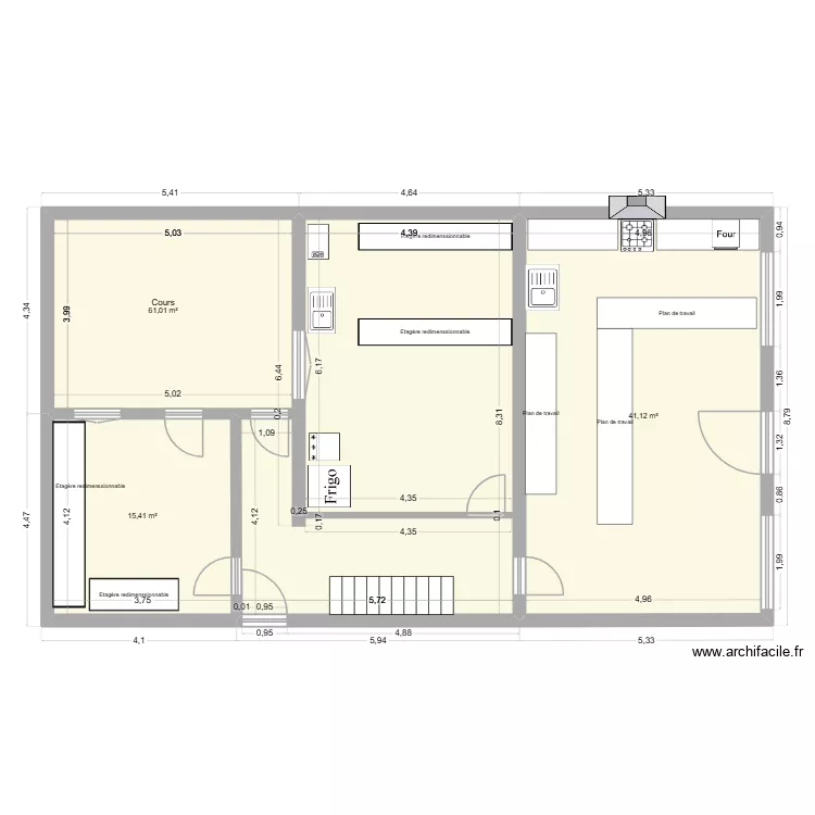 Commerce Peng 26 mai. Plan de 3 et 118 m² Commerce Peng 26 mai. Plan de 3 et 118 m²
