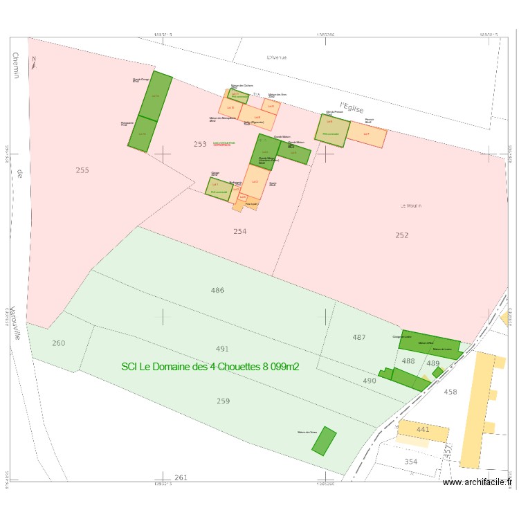 Domaine des 4 Chouettes. Plan de 0 pièce et 0 m2