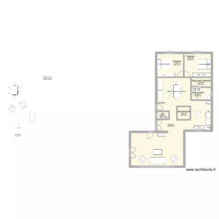 PLAN MAISON ACTUELLE PETIT HAMEAU 1. Plan de PLAN MAISON ACTUELLE PETIT HAMEAU 1. Plan de