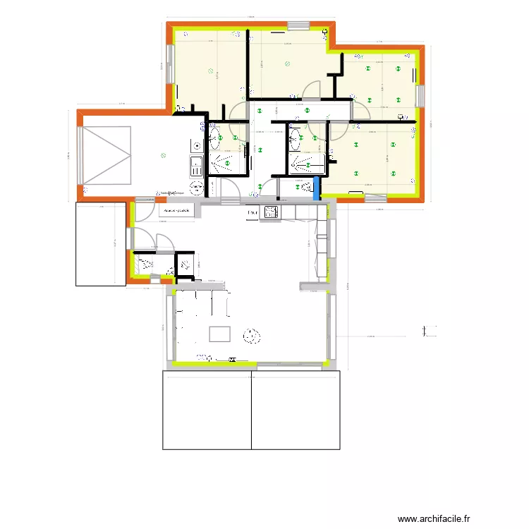 plan electrique. Plan de 