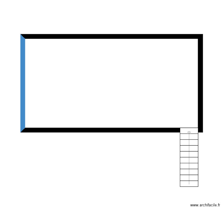 vois bacon maison T3. Plan de 16 pièces et 169 m2