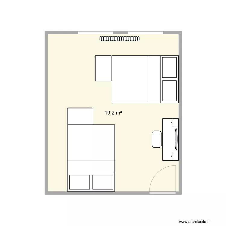 chambre_1. Plan de chambre_1. Plan de