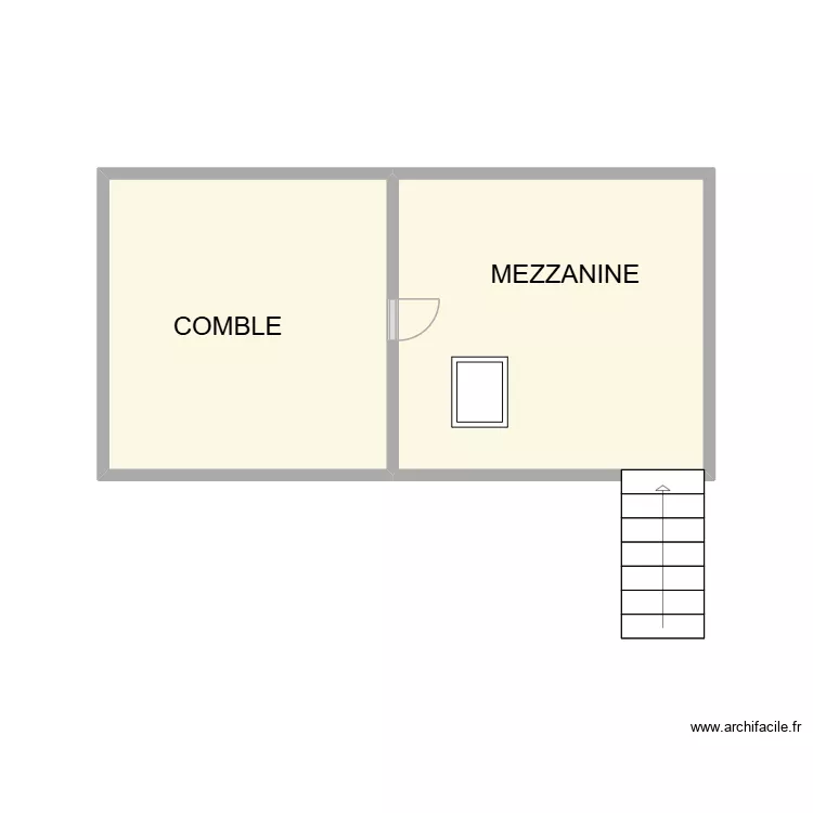 LEONARD COMBLE CALVI. Plan de 2 et 16 m² LEONARD COMBLE CALVI. Plan de 2 et 16 m²