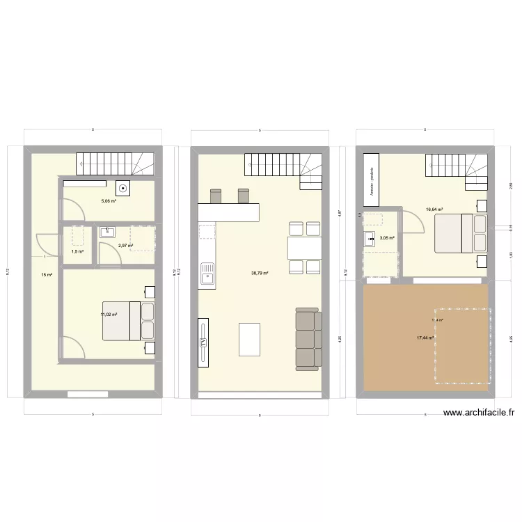 Cardaillac loc. Plan de 9 Pièces et 111 m²