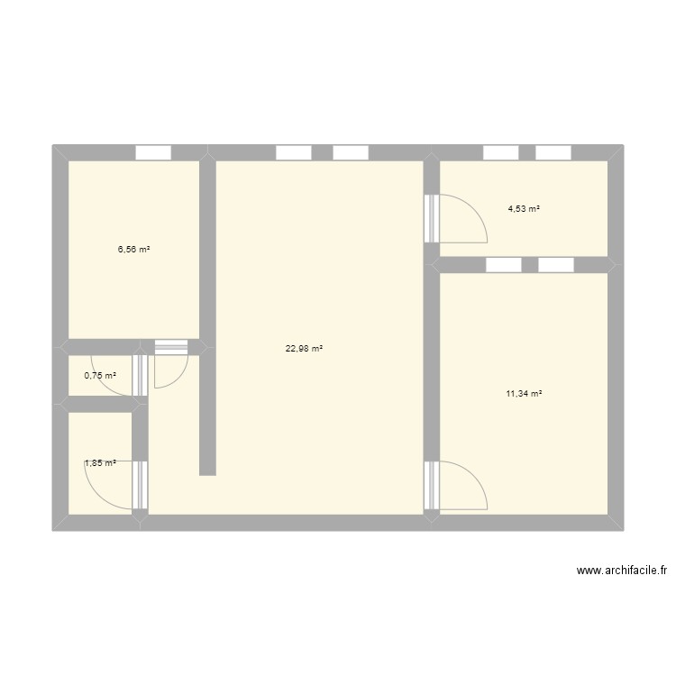 Villeurabanne. Plan de 0 pièce et 0 m2