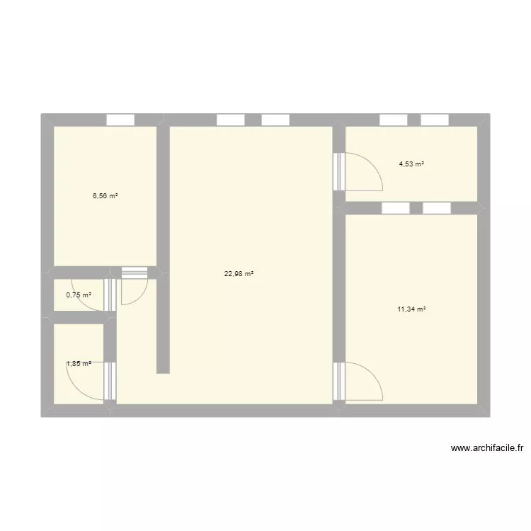 Villeurabanne. Plan de 