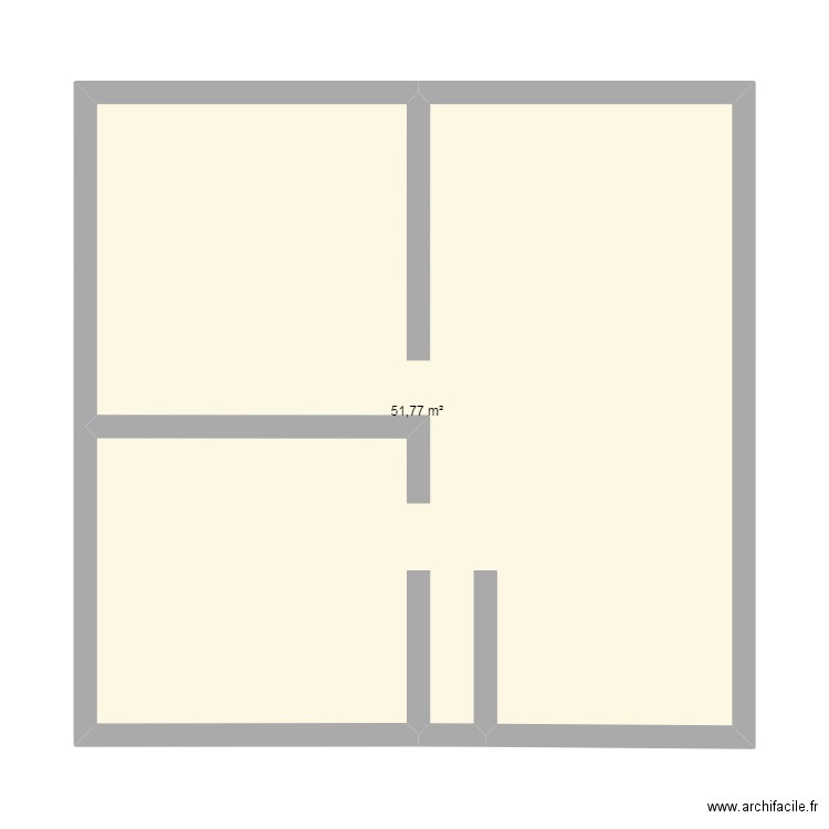 RDC. Plan de 0 pièce et 0 m2