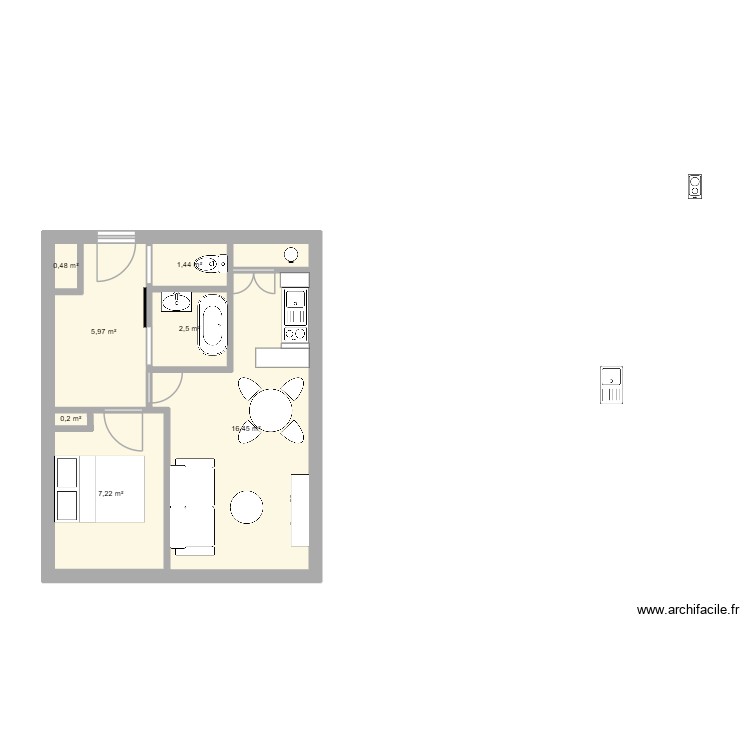 PORNICHET. Plan de 0 pièce et 0 m2