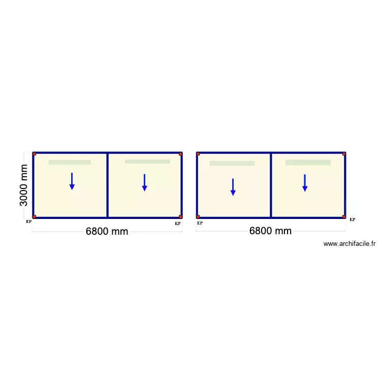 i park. Plan de 4 et 38 m² i park. Plan de 4 et 38 m²