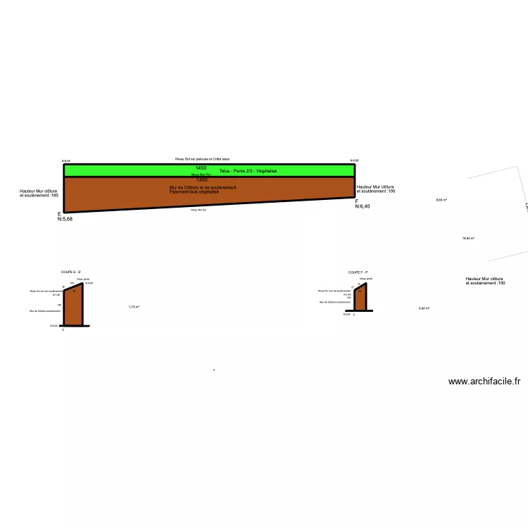 marie3. Plan de 4  et 31 m²
