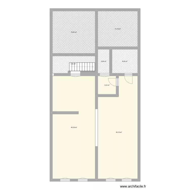 planete appartement 2eme. Plan de 