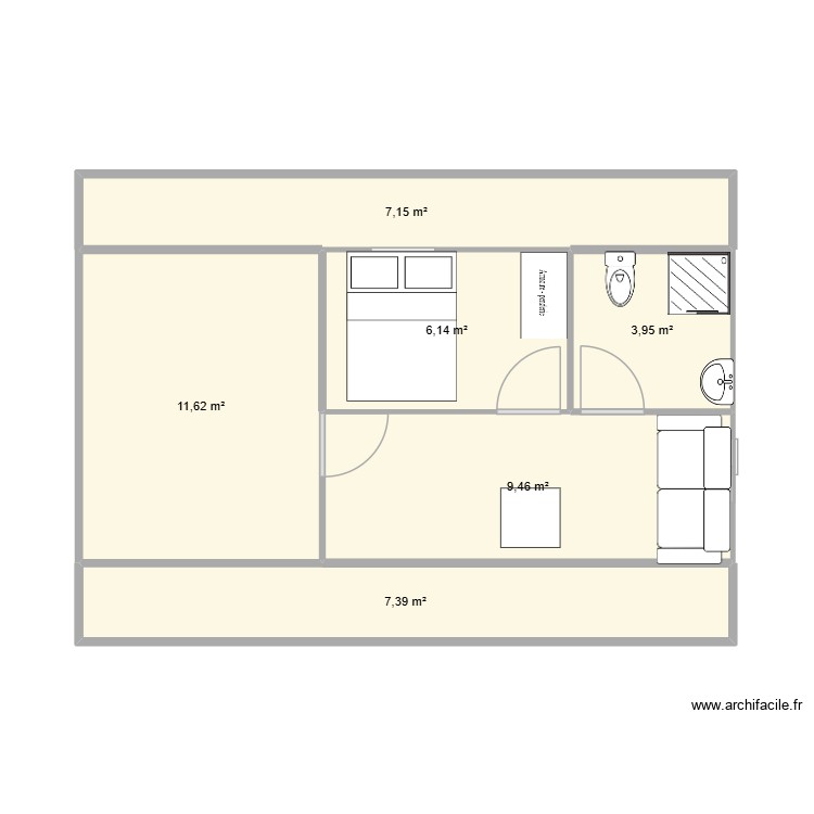 MAISON ZEVALOS. Plan de 0 pièce et 0 m2