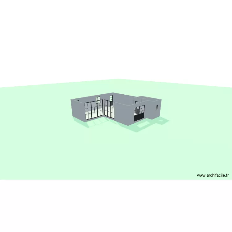 Maison aurore et pierrot. Plan de 