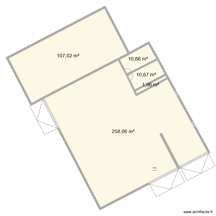 plan recuperer sur cadastre. Plan de 5 et 388 m² plan recuperer sur cadastre. Plan de 5 et 388 m²