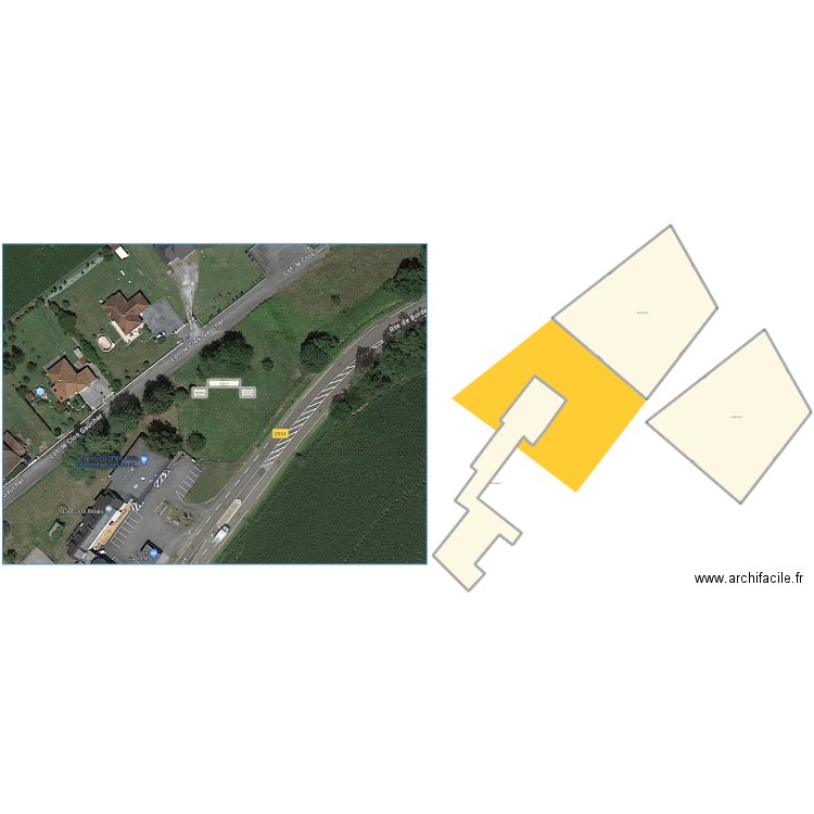 astis. Plan de 6 pièces et 5157 m2