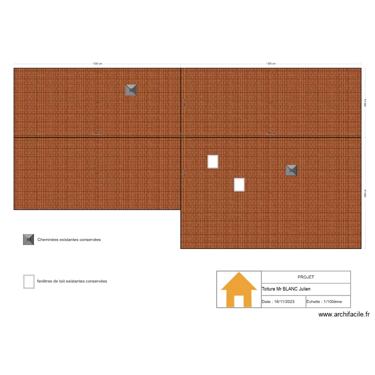 PROJET BLANC JULIEN. Plan de 