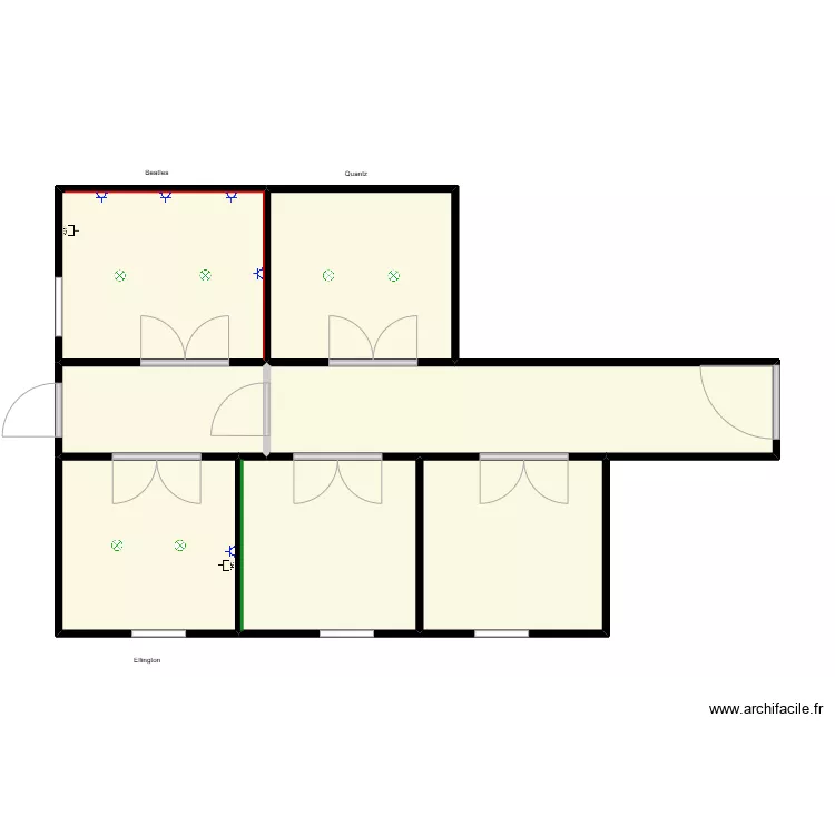 STK - Music Practise Rooms (Electrical). Plan de 