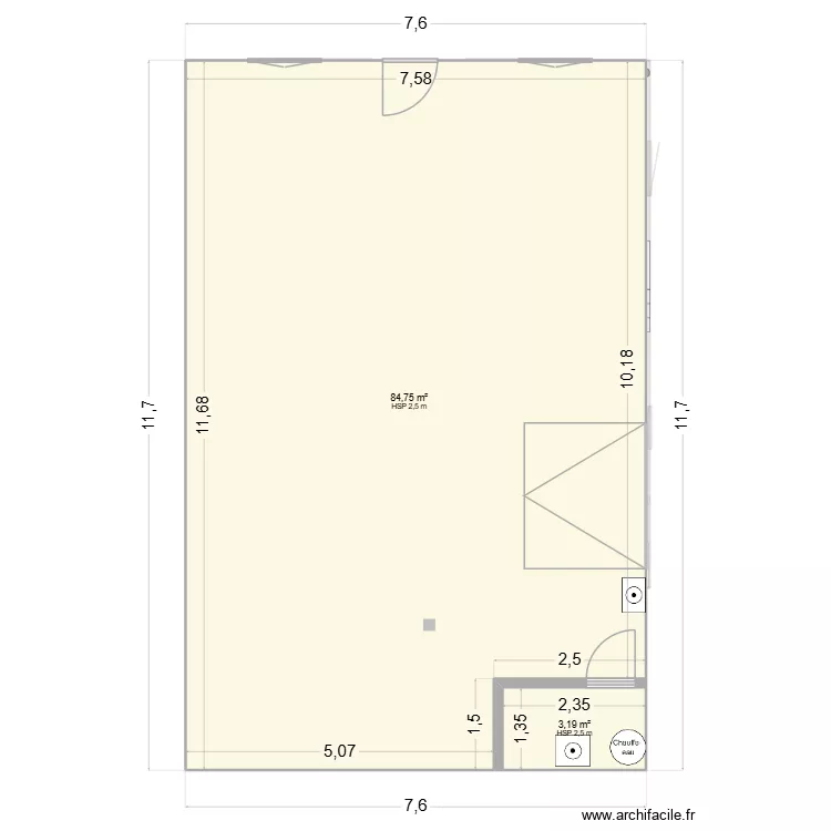 plan plomberie 27/02/2026. Plan de 0 pièce et 0 m2
