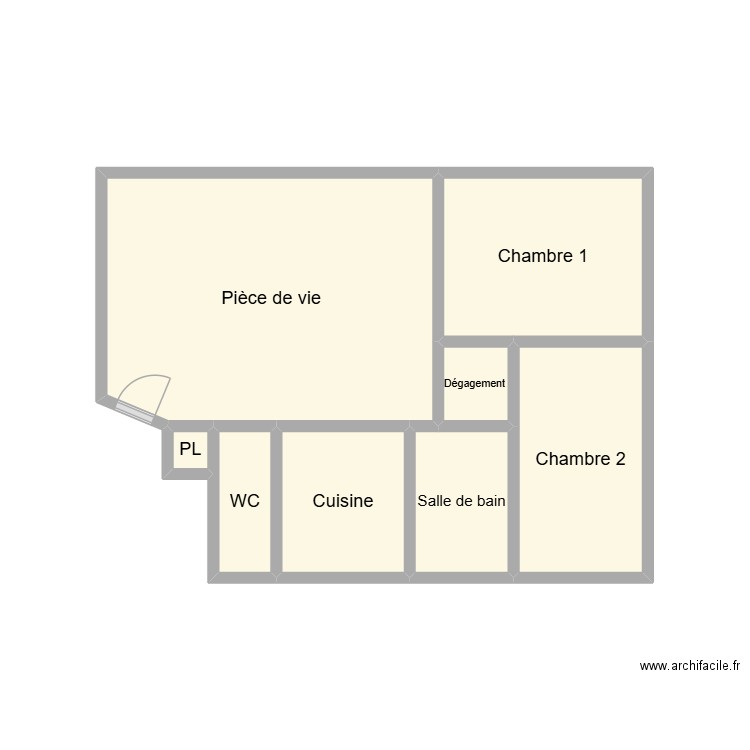 2510 FILY. Plan de 8 pièces et 18 m2