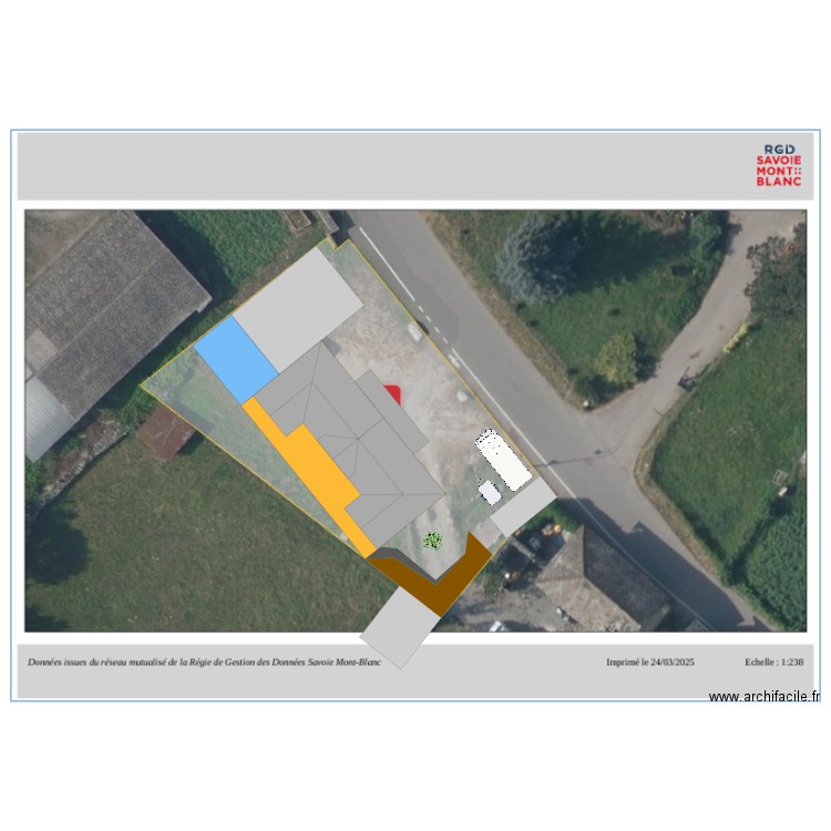 Plan de masse 4. Plan de 0 pièce et 0 m2