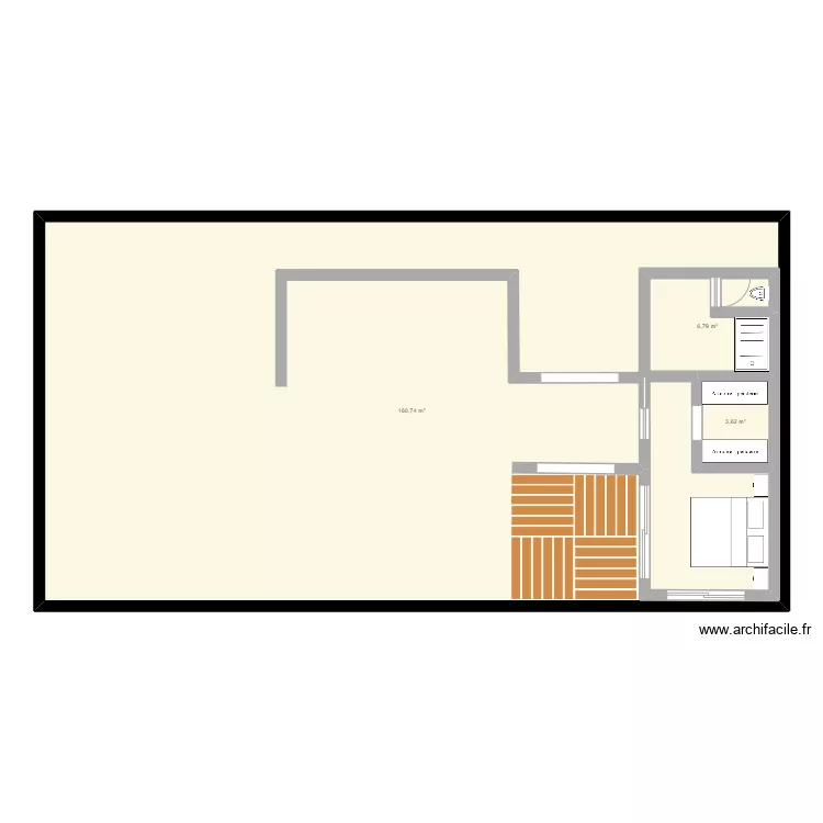 HANGAR. Plan de 