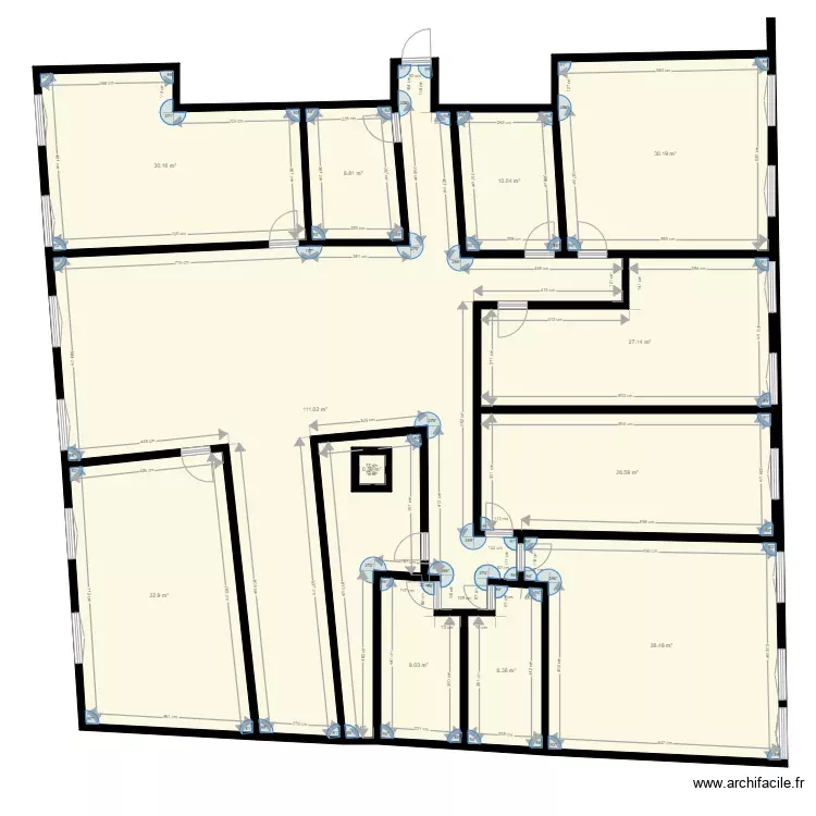 Forward bis v3. Plan de 12 Pièces et 335 m² Forward bis v3. Plan de 12 Pièces et 335 m²