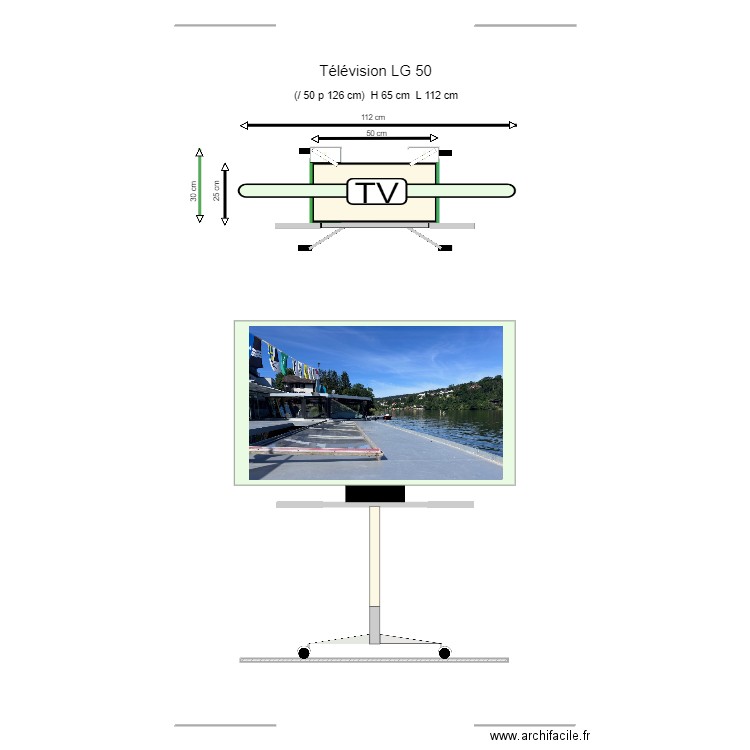 I- 01 Télévision 03. Plan de 0 pièce et 0 m2