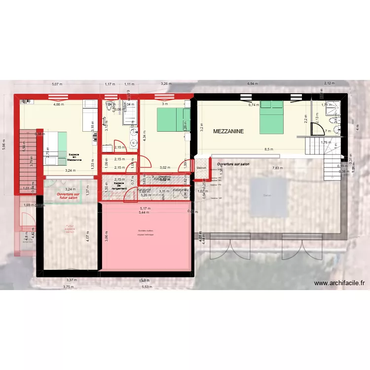 20260307_Projet Abel. Plan de 35  et 252 m²