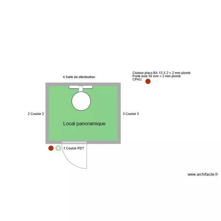 60710 Local panoramique. Plan de 