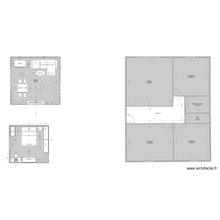 Appart2. Plan de Appart2. Plan de