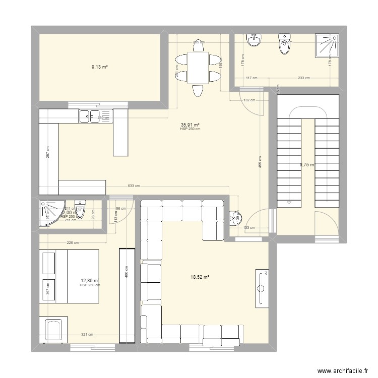 ihchach. Plan de 0 pièce et 0 m2