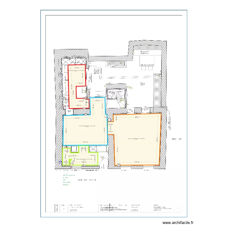 St&eacute; FAGARD R&eacute;mi. Plan de 