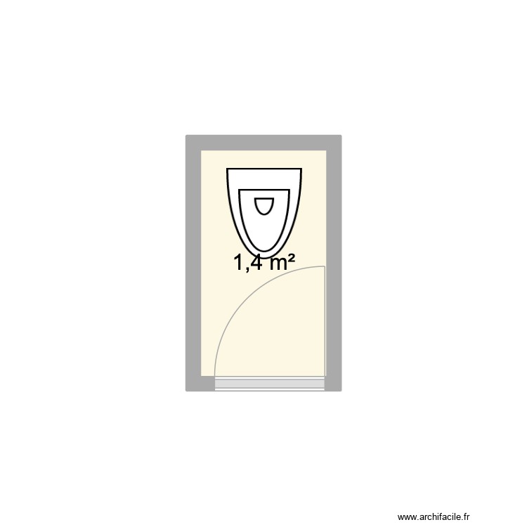 WC Rénovation. Plan de 0 pièce et 0 m2