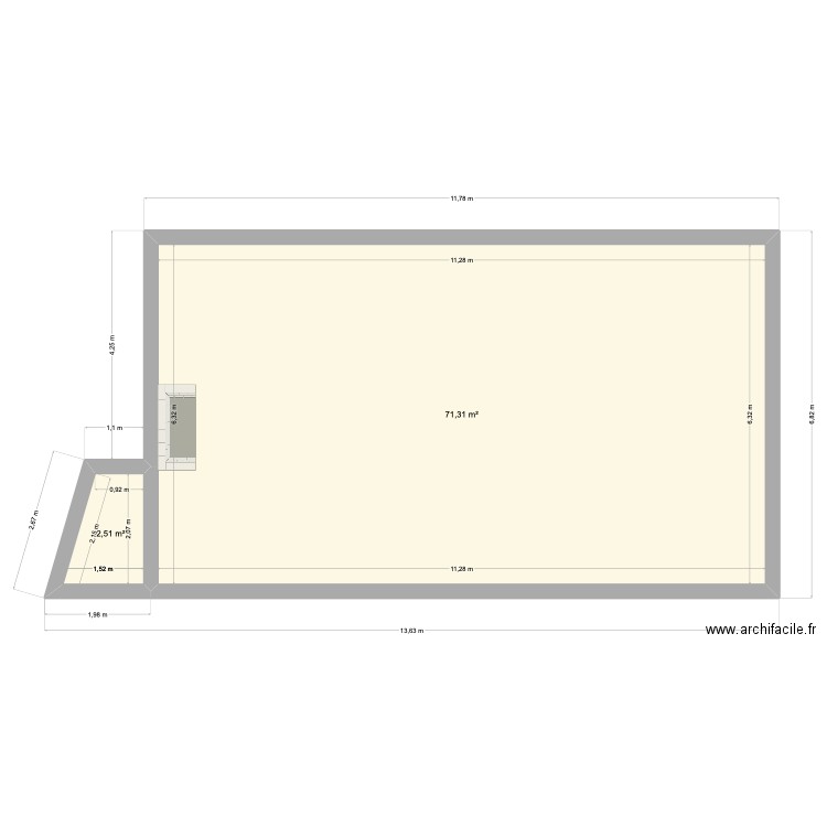 Maison. Plan de 0 pièce et 0 m2
