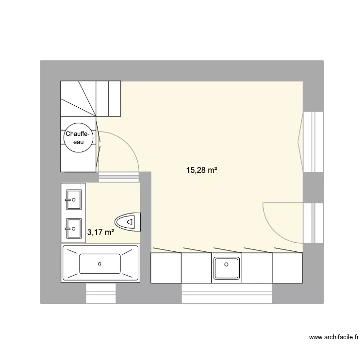 15.07 OPTION OK 1. Plan de 6 et 38 m² 15.07 OPTION OK 1. Plan de 6 et 38 m²