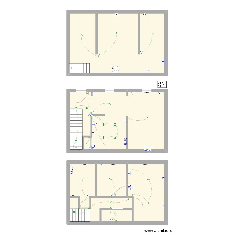 louise. Plan de 5 pièces et 112 m2