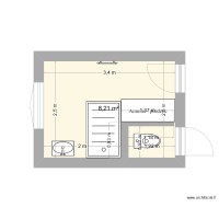 Salle de bain Après aménagements