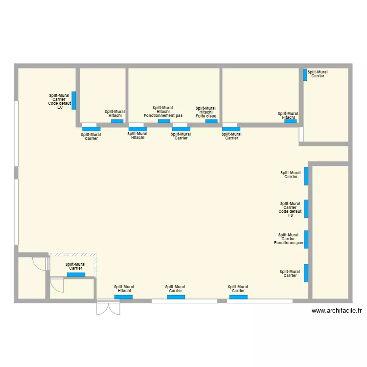 Keepcool Saint Leu. Plan de 