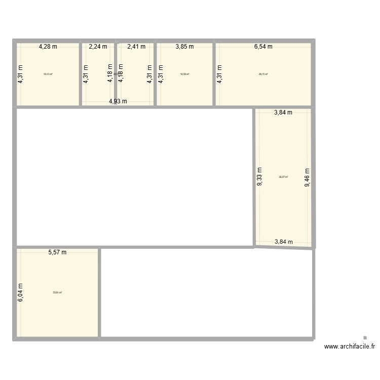 maison josephine. Plan de 6 pièces et 153 m2